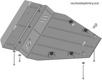 Kryt pod motor Renault Koleos -- od roku výroby 2008- Kryt pod motor Renault Koleos -- od roku výroby 2008-