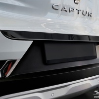 Kryt prahu zadních dveří nerez černý lesklý Renault Captur II -- od roku výroby 2019- Kryt prahu zadních dveří nerez černý lesklý Renault Captur II -- od roku výroby 2019-