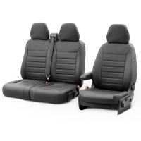 Potahy sedadel z umělé kůže design New York (2+1 sedadlo) Renault Trafic/Opel Vivaro/Nissan Primastar 2001-2014 Potahy sedadel z umělé kůže design New York (2+1 sedadlo) Renault Trafic/Opel Vivaro/Nissan Primastar 2001-2014