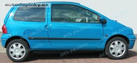 Boční ochranné lišty dveří typ 13 Renault Twingo -- rok výroby 93-2007 Boční ochranné lišty dveří typ 13 Renault Twingo -- rok výroby 93-2007