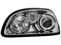 Přední světla Renault Clio 96-98 Angel Eyes chrom Přední světla Renault Clio 96-98 Angel Eyes chrom