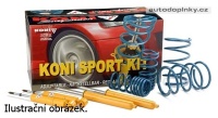 KONI sportovn� podvozek s nastavitelnou tuhost� Renault Clio 3 2.0 RS v�etn� F1 Team, mimo Cup -- rok v�roby 06-12 (sn�en� p�edn� n�pravy 30mm, zadn� n�pravy 30mm)