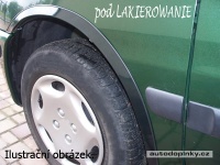 Lemy blatníků pro lakování Renault Master III -- od roku výroby 2010- (4dílná sada) Lemy blatníků pro lakování Renault Master III -- od roku výroby 2010- (4dílná sada)